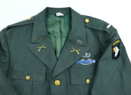 1 Paar US officer rank insignia 1st LT Zilver - 1 PAAR