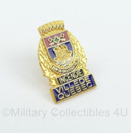 Canadese politie Incendie Ville de Quebec speld - 2,5 x 1,5 cm - origineel