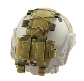 Tactical Night Vision contra weight  & Battery pouch Contragewicht tas voor MICH helm - Coyote