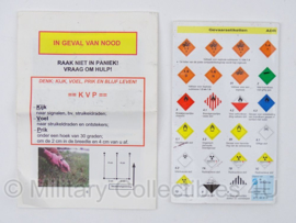 KL documenten 'in geval van nood' - origineel