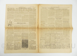 WO2 Duitse krant Tageszeitung nr. 200 27 augustus 1943 - 47 x 32 cm - origineel
