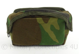 KM Marine Korps Mariniers opbouwtas borst met rits voor OPS vest forest camo - afmeting 15 x 9 x 5 cm - origineel