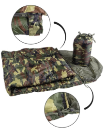 Commando slaapzak met tas - Woodland camo