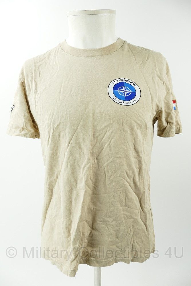 T-shirt NATO Mission Iraq 1 (NLD) FP COY NMI-4 - maat Small - gedragen - origineel