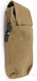 KLU Koninklijke Luchtmacht Aircrew survival vest tas coyote - 25½ x 11 x 4 cm - origineel