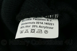 Nederlandse Brandweer muts met logo - 80% wol 20% acrylzuur - nieuw - origineel