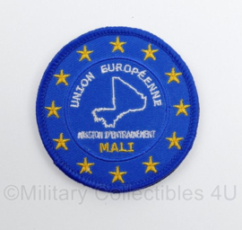 Mali Union Européenne Mission D'Entraînement Mali embleem - met klittenband - diameter 7 cm