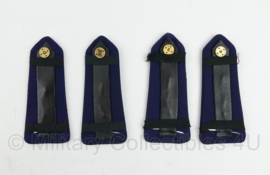 Belgische Federale Politie epauletten blauw - huidig model - INSPECTEUR - origineel