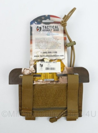 Tactical Assault Gear Tag Tac Arm Band pouch arm organizer Coyote - 15,5 x 1 x 13 cm - nieuw in verpakking - origineel