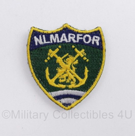 Embleem Koninklijke Marine NLMARFOR klittenband Embleem Netherlands Maritime Force  - klittenband - 4,5 x 4,5 cm - origineel