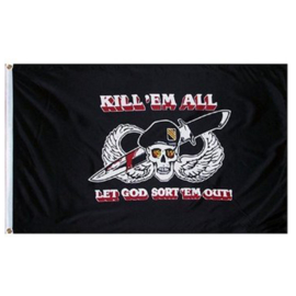 Vlag Kill 'em all