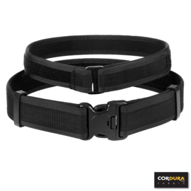 Duty belt Cordura DP33-34-36 - zwart - met binnenkoppel