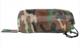 Commando slaapzak met tas - Woodland camo