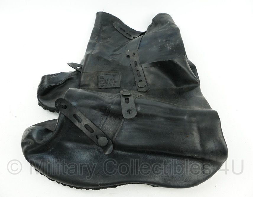 KL Airboss Defence NBC rubberen overschoenen - maat XL - gedragen - origineel