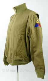 US Army Armored units Tanker Jacket - khaki