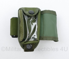 SOLO GPS Belt of Wrist pouch met klep koppeltas Groen - 15 x 9 x 12 cm - licht gebruikt - origineel