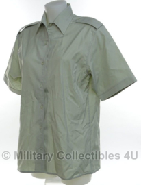 KL DT2000 DAMES blouse licht groen - korte mouw - licht gebruikt - maat 42 - origineel