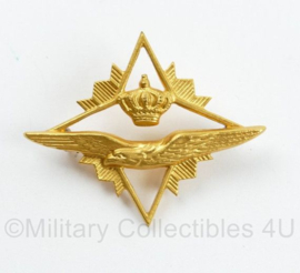 Klu luchtmacht brevet Officier Accountant - 4,5 x 3,5 cm - origineel