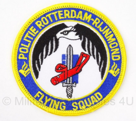 Embleem Politie Rotterdam Rijnmond "flying squad" - 8 cm