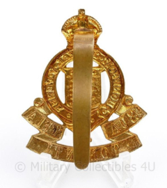 WW2 British cap badge Royal Army Ordance Corps - 5 x 4 cm - origineel