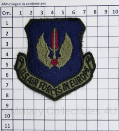 USAF US Air Forces in Europe patch  - 8 x 7,5 cm - origineel