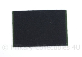 KCT Korps Commandotroepen Baret embleem stof achtergrond Groen / Zwart - 7,5 x 5 cm -  origineel