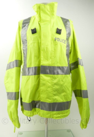 Britse politie reflective yellow parka - maat Medium - licht gedragen - origineel