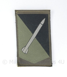 GVT embleem DGLC Defensie Luchtgebonden Verdedigingscommando - met klittenband - 8,5 x 5 cm - origineel