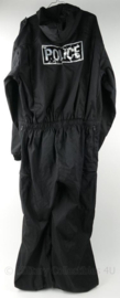 Britse Politie coverall overall zwart - maat XL/R - nieuw - origineel