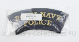 Britse leger Royal Navy Police straatnaam shoulder title paar - 11,5 x 5 cm - origineel