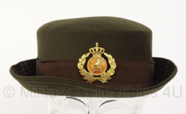 KL Nederlandse leger DT DAMES hoed voor 2000 - officier - maat 56 - origineel