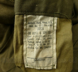 WO2 US Army Ike jacket 1944 - maat 38S - origineel