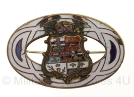 Engelse Coat of Arms insigne - 5 x 3 cm - origineel