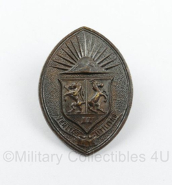 WO2 Canadese Canadian University of Western Ontario COTC cap badge - 4,5 x 3 cm - origineel