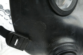 KL Nederlandse leger AMF12 gasmaskerset met oefenfilter (tegen traangas) en gevechtsfilter (tht 2029) met woodland tas - maat 2 = middel - origineel