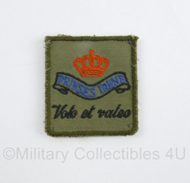 Defensie Prinses Irene 17 Pantserinfanteriebataljon borstembleem - met klittenband - 5 x 5 cm - origineel