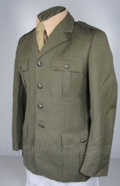 Italiaanse uniform jas bruin/groen - origineel