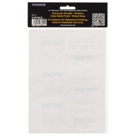 StormSure TUFF Tape Reparatie assorti patches - om gaten en lekkages te repareren - 12 stuks