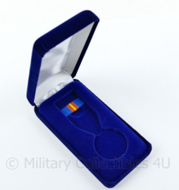 Defensie Luchtmacht medaille doosje - medaille met ribbon - origineel