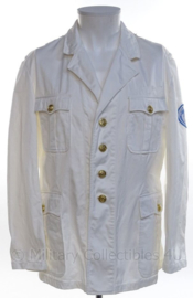 KM Koninklijke Marine witte uniform jas - met goudkleurige knopen - maat M - origineel