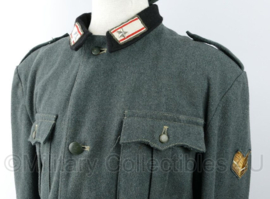 WO2 italiaans replica uniform jas met broek en kepi - originele insignes - maat 3xl