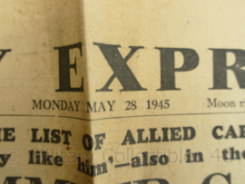 Daily Express krant - 28 May 1945 - origineel