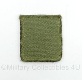 Defensie 45 PAINFBAT 45 Pantserinfanterie Bataljon Regiment Infanterie Oranje Gelderland borst embleem met klittenband - 5 x 5 cm - origineel