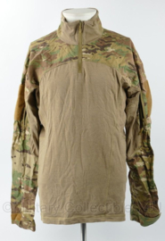 Nederlands leger NFM Garm Combat Shirt FR multicamo ubac -maat Large - gedragen - origineel