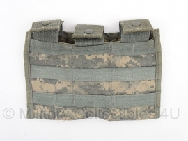 US Army Molle II ACU camo Carrier 3 Mag M14a1 assault magazijntas 3 vakken 9 M4 triple Mag Pouch  -  origineel