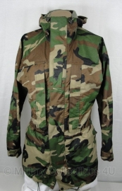 Korps Mariniers Woodland - Bilaminaat jas  - topkwaliteit - maat Medium = 6080/9095 - origineel