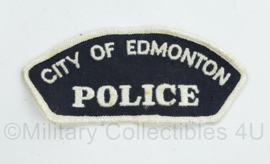 Canadese Politie embleem Canadian City of Edmonton Police patch - 11,5 x 5 cm - origineel