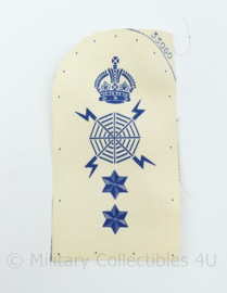 Royal British Navy Marine embleem Chief PO Radar plot 1st - 16 x 8,5 cm - origineel