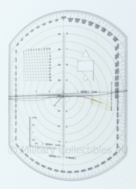 Nederlands leger gradenboog  groot - 17x22 cm - origineel