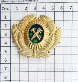 USSR Russische leger pet insigne Officier  - 6 x 5 cm - origineel